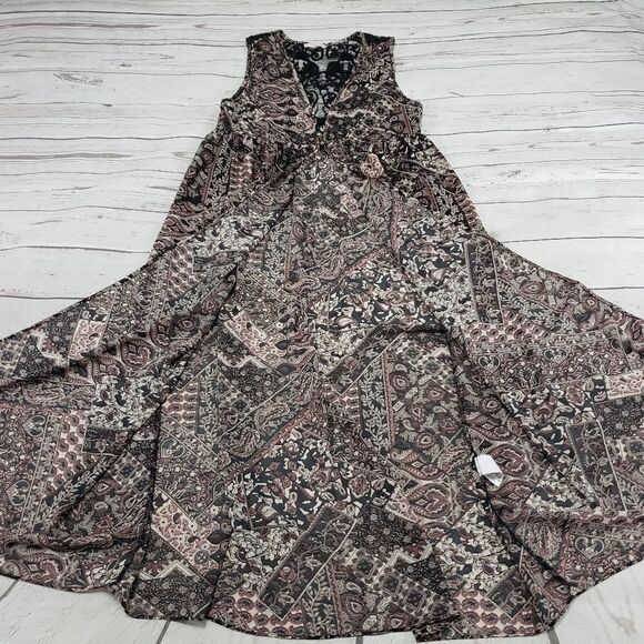 Soprano Top Size Small Sheer Wrap Embroidered Used - Picture 3 of 9